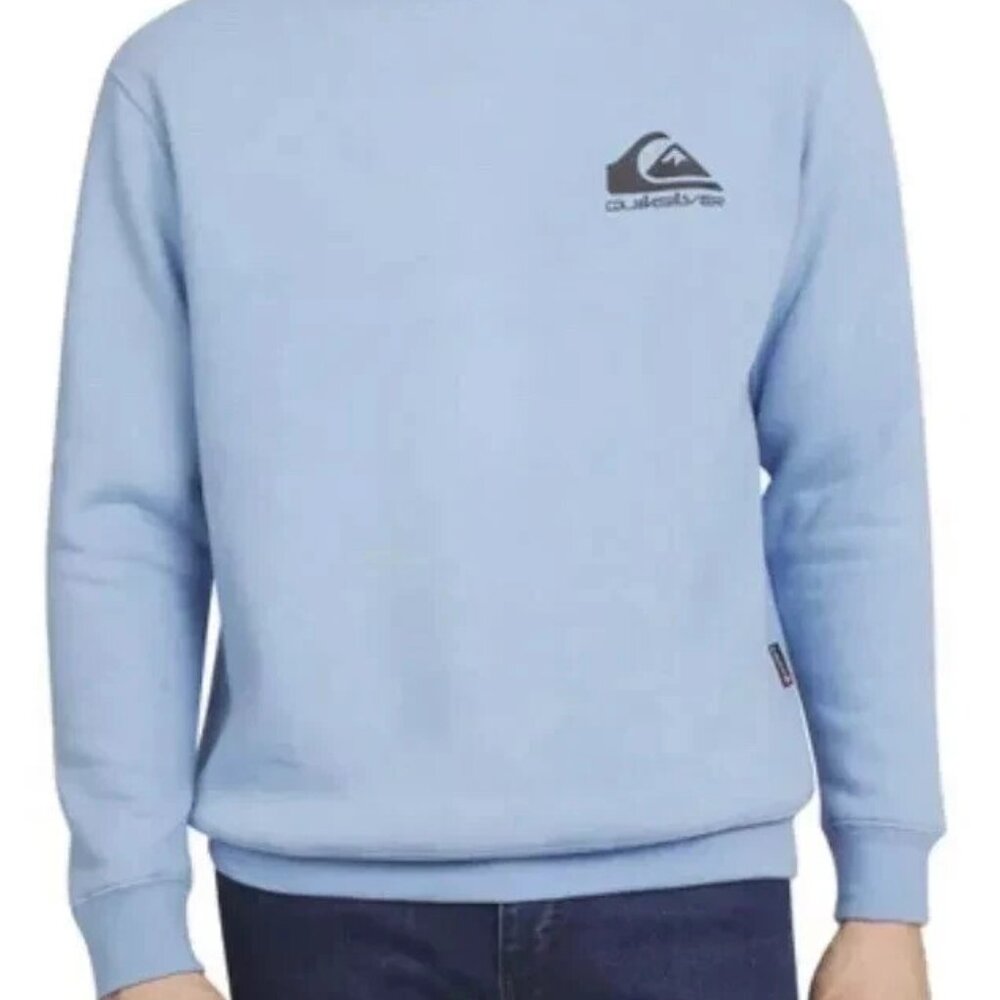 Quiksilver Men's Size XXL Blue Crew Neck Sweatshirt NWT